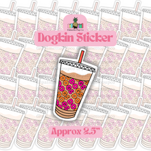 Load image into Gallery viewer, Dogkin Iced Coffee Sticker