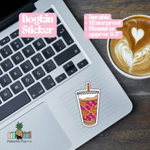 Load image into Gallery viewer, Dogkin Iced Coffee Sticker