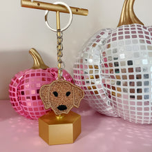 Load image into Gallery viewer, Embroidered Lab Keychain