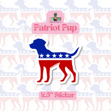 Load image into Gallery viewer, Patriot Pup Sticker