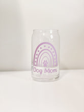 Load image into Gallery viewer, Dog Mom Glass Cup (16oz)
