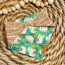 Load image into Gallery viewer, Silly Sloths Reversible Bandana