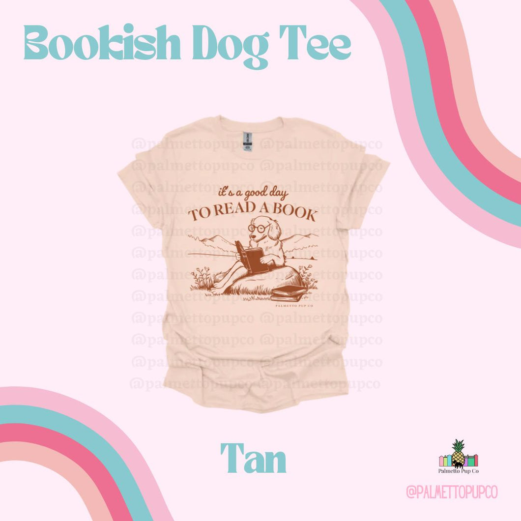 Bookish Dog Tee