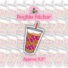 Load image into Gallery viewer, Dogkin Iced Coffee Sticker
