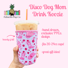 Load image into Gallery viewer, Disco Dog Mom Drink Koozie
