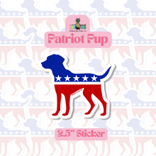 Load image into Gallery viewer, Patriot Pup Sticker
