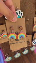 Load and play video in Gallery viewer, Rainbow Pride Earrings
